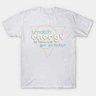 Match Energy Retro T-Shirt